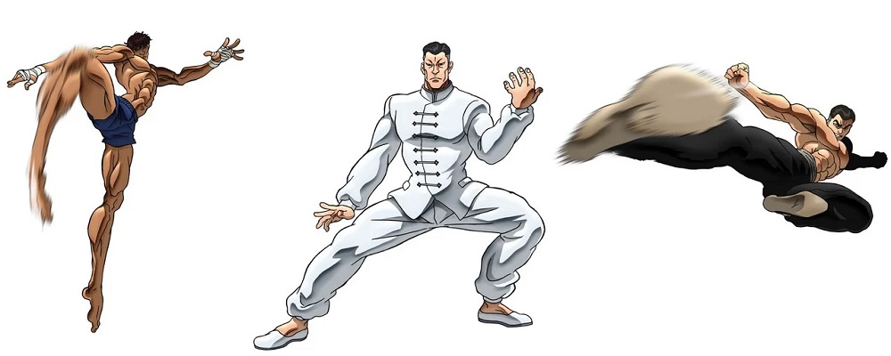 baki 2 - personaggi